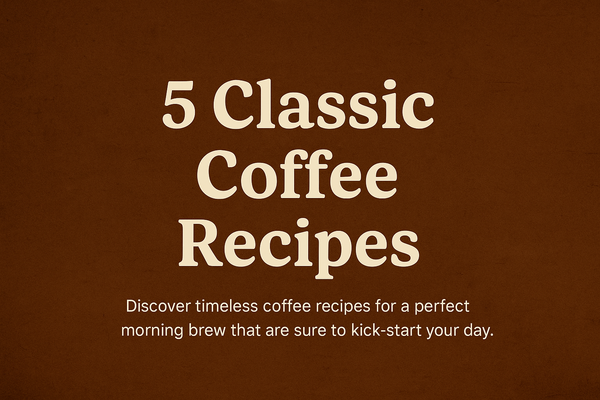 How to Make Café-Style Coffee at Home (The Daddy Bear Way)